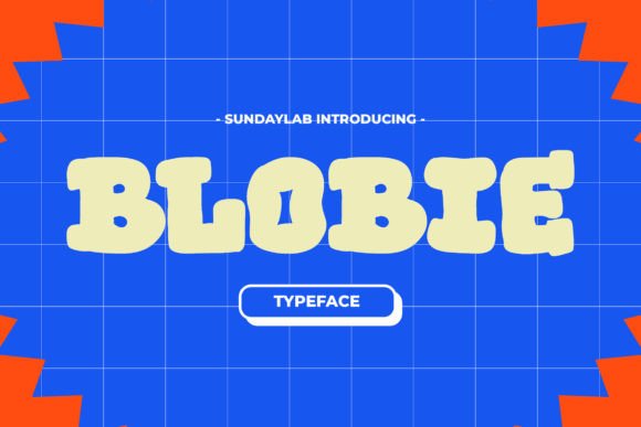 Blobie: A Versatile Display Font for Editorial Design