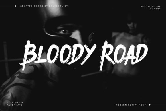 Bloody Road: A Font That Adds Edge to Your Brand