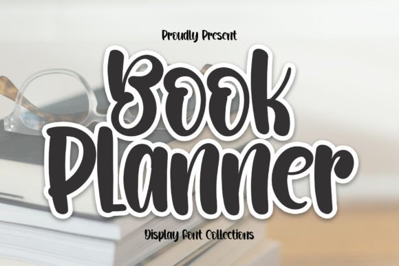 Book Planner Font Review: A Sweet Handwritten Display Font