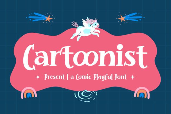 Cartoonist Font for Web Design Projects