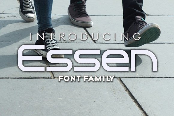 Essen: A Modern Sci-Fi Font for Editorial Design