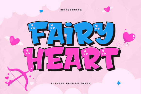 Fairy Heart: A Display Font for Delicate Design Projects