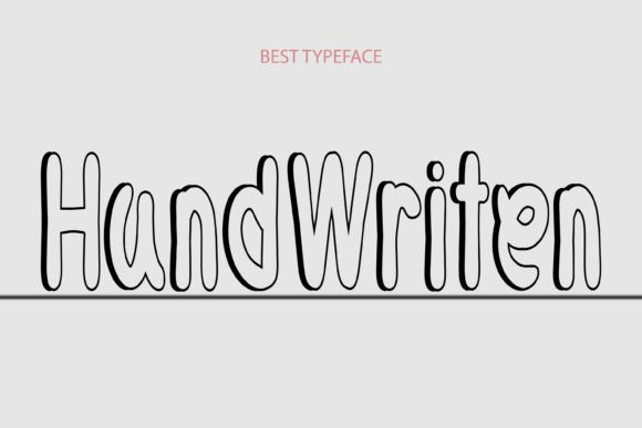 Handwritten Font for Creative Projects