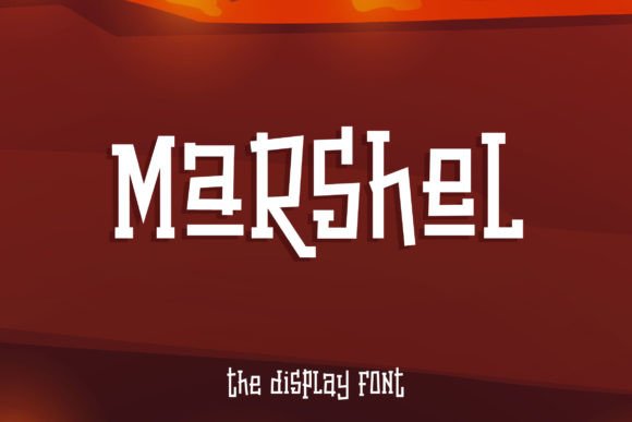 Marshel Font for Handmade and Commercial Craft Projects