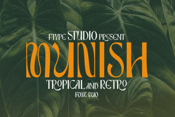 Munish: A Timeless Font for Digital Design