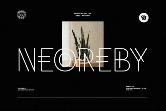 Neoreby: A Modern Display Font for Web Design