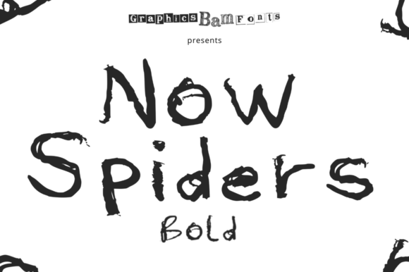 Now Spiders Bold for Bold Branding Projects
