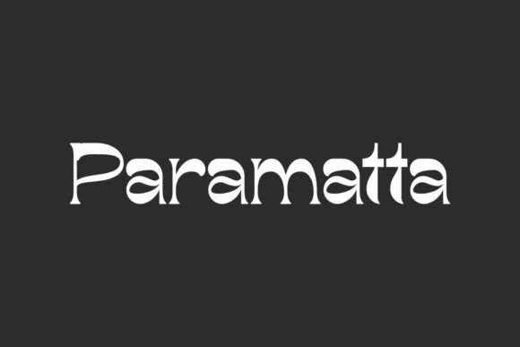 Paramatta: A Groovy Display Font for Modern Branding