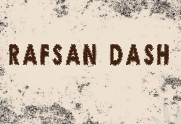 Rafsan Dash: The Font That Boosts Your Campaign Visuals