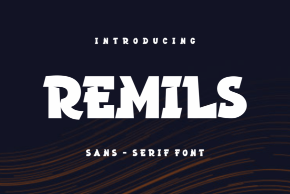 Remils: A Display Font for Bold Brand Statements