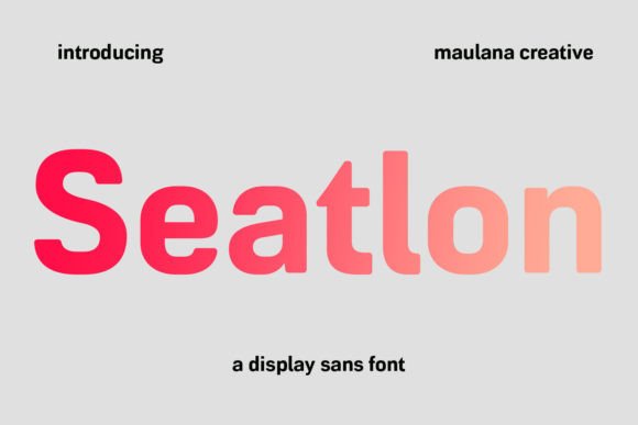 Seatlon Font for Eye-Catching Digital Design