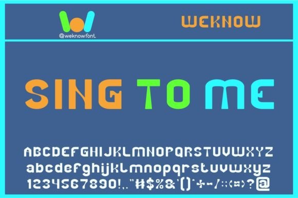 Sing to Me Display Font Review