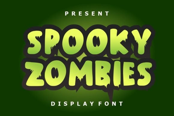 Spooky Zombies Font for Business Branding