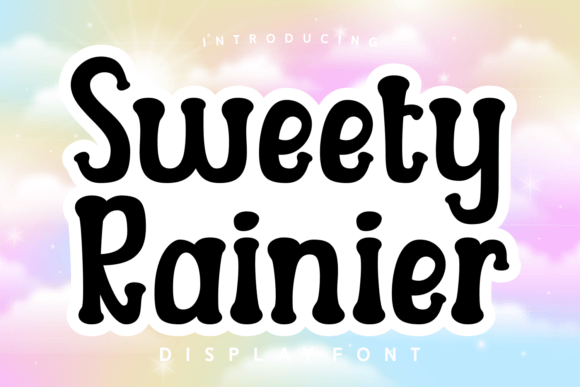Sweety Rainier: A Playful Display Font for Web Design