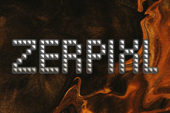 Zerpixl: A Pixelated Font for Bold Creative Projects